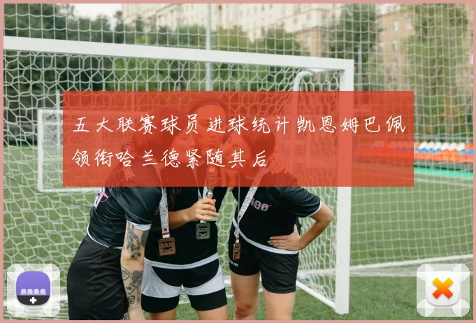 五大联赛球员进球统计凯恩姆巴佩领衔哈兰德紧随其后